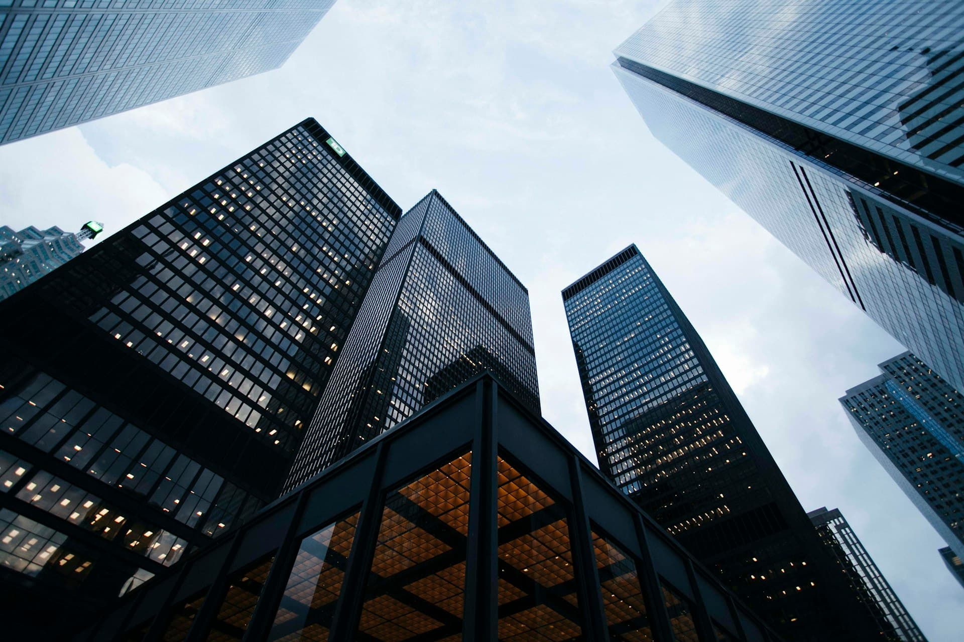 Modern office building